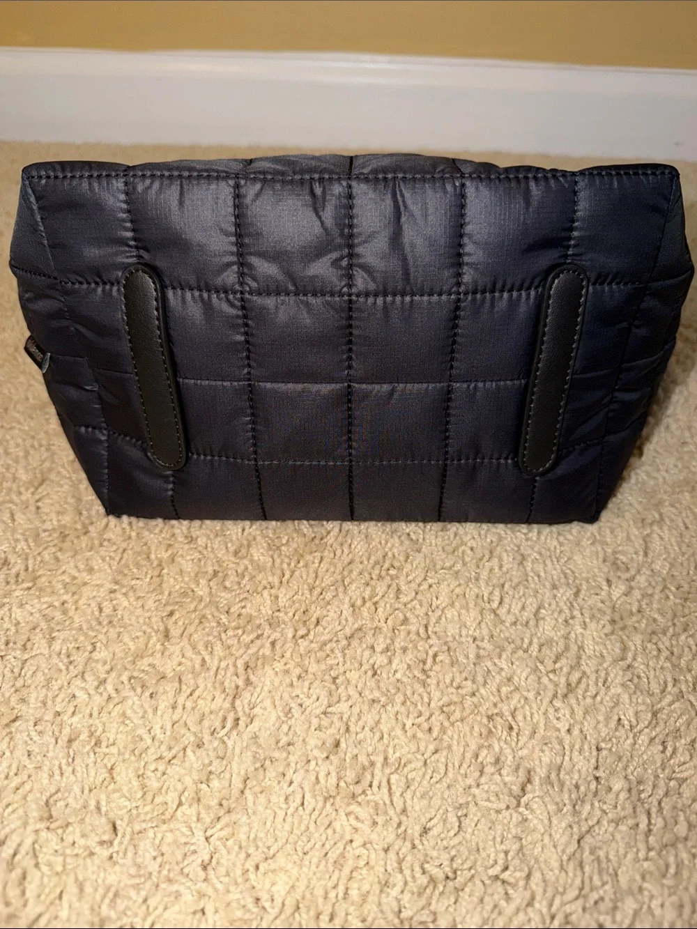 lululemon athletica Quilted Black Puffer Tote